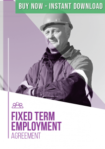 Buy Fixed Term Employment Agreement